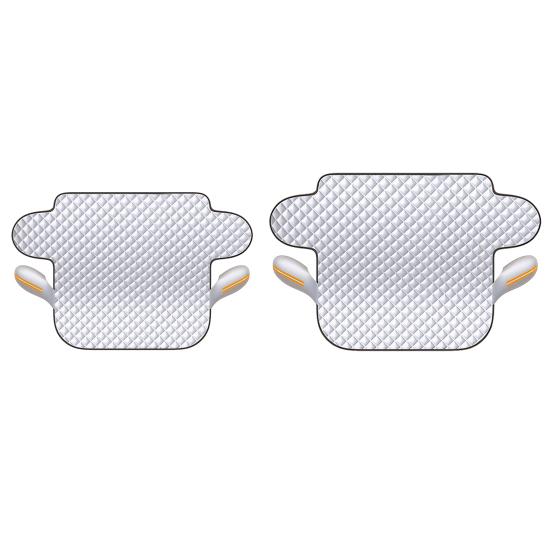 Magnetic Windshield Snow Cover Thickened Half-Cover for Frost & Snow Protection Universal Winter Car Windshield Guard for Most Cars SUVs