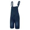 Mens Mutil Pocket Jeans Overall Jumpsuit Streetwear Overall Suspender Pants