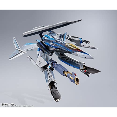 TAMASHII NATIONS DX Chogokin Macross Delta The Movie: Absolutely Live!!!!!! First Limited Edition VF-31AX Kairos Plus (Hayate Immelmann Custom) Approx