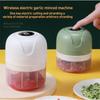 Electric Garlic Masher Food Vegetable Chopper Squeezer Meat Grinder Mini Spice Chopper Machine Kitchen Food Processer Upgraded
