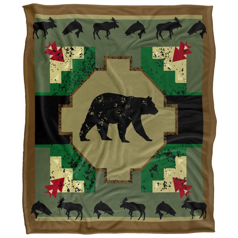 JQ Licensing 2 Silky Bear Supersoft Blanket