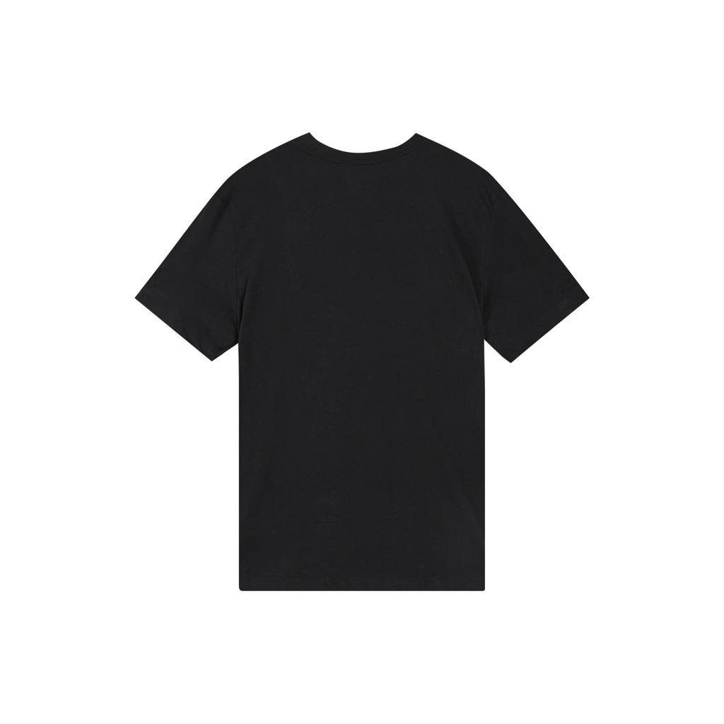 Jordan T Shirts Men's Black Crew Neck Moderate Straight Fit (Unisex) T-Shirts CN3579 010