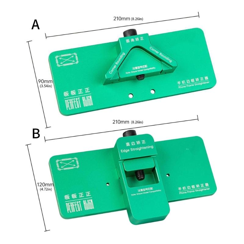 High Precise Aluminum Alloy Phone Frame Straightener Tool For Professional Screen Body Repair  LCD Screen Frame Fixture