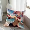 Anime K-Kaname-Madoka Office Cushion Pillowcase Car Cushion Cover45X45CM Lumbar Pillowcase Sofa Pillowcover