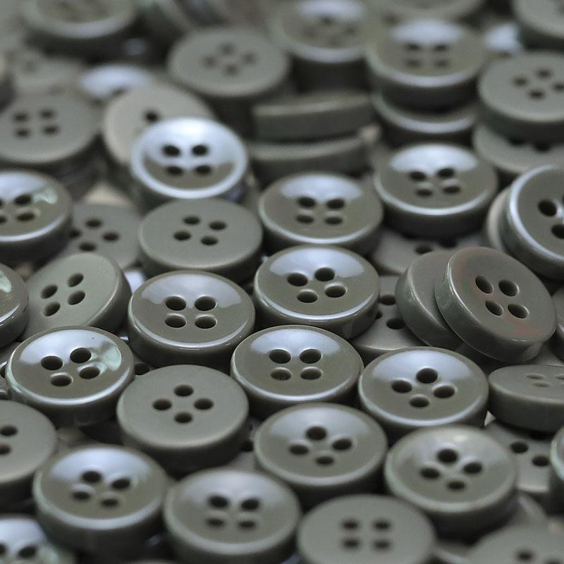 

5 шт. Вогнутые пуговицы с четырьмя отверстиями, смола, аксессуары для одежды, пуговицы для рукавов рубашки и воротника, пуговицы для вязаного кардигана, пуговицы для украшений 5 #[ZD327 four-eye concave dark gray] 11mm