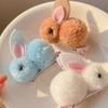 Soft Plush Hairpin Rabbit Hair Clip Sweet Bunny Hair Clip Party