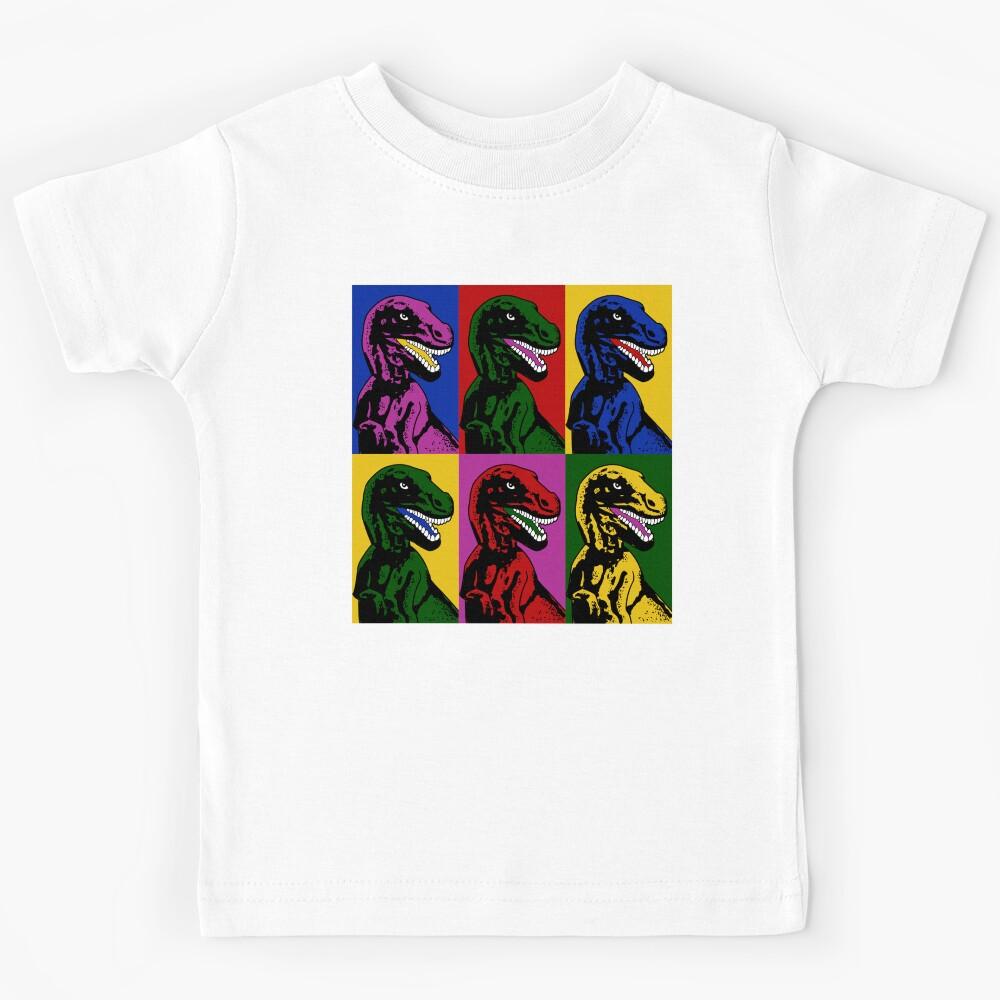 Dinosaur Pop Art Kids T-Shirt 160