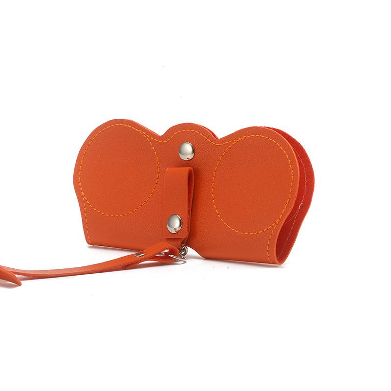 New glasses bag, sunglasses, sunglasses storage bag, leather glasses storage bag, glasses protective cover.