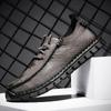 Men's Spring and Autumn Outdoor Casual Leather Flat Shoes
