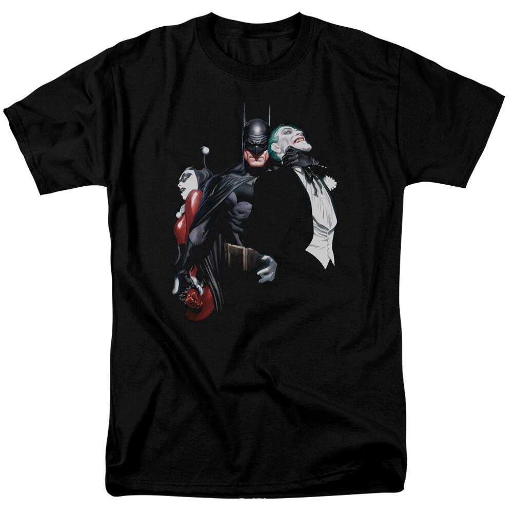 26 Harley Quinn Joker Batman Harley Choke T Shirt Licensed Comic Book Tee Black Unisex T-Shirt XXXL