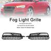 Front Lower Bumper Fog Light Cover Grille Fit A3 S3 S-Line 2013-2016