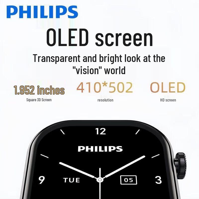 Philips VTR5208 AI Recording Smart Watch
