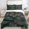 3pcs Butterfly Print Bedding Set, Breathable and Soft, Suitable for All Seasons, Ideal for Home Use, Suitable for Bedroom Decor yy250821184