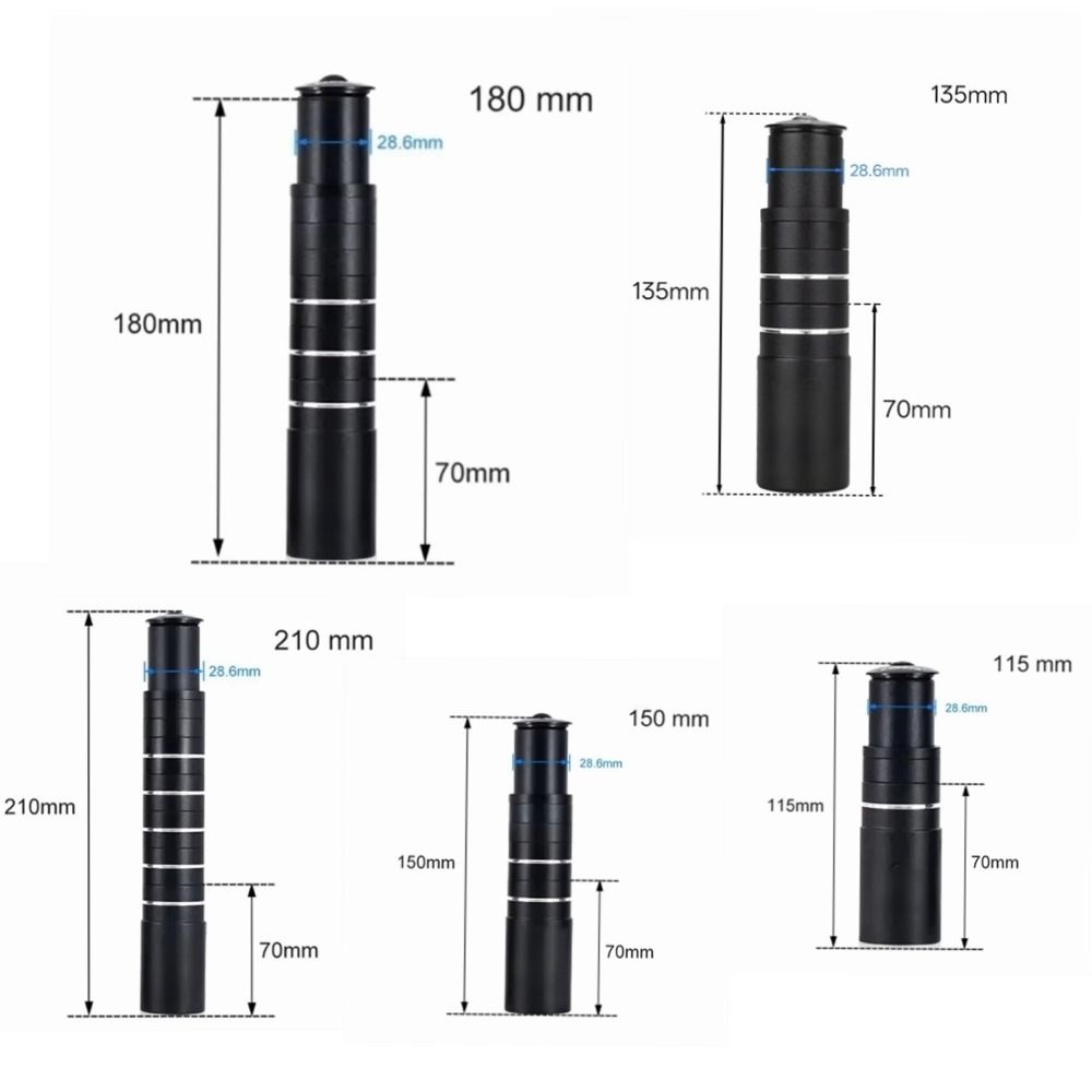 High-strength Bike Handlebar Rise Adapter Bike Handlebar Height Extender  Mountain Bike