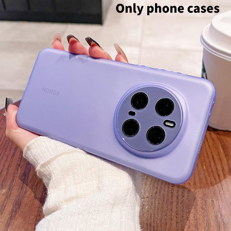 Color Solid Matte Silicone Phone Case For Huawei Honor Magic 7 Shockproof Pro