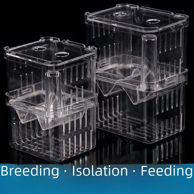 Double-Layer Floating Fish Isolation Box for Frying and Breeding