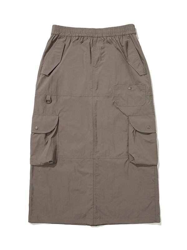 Bbc Earth W Light Cargo Skirt_Dark Grey