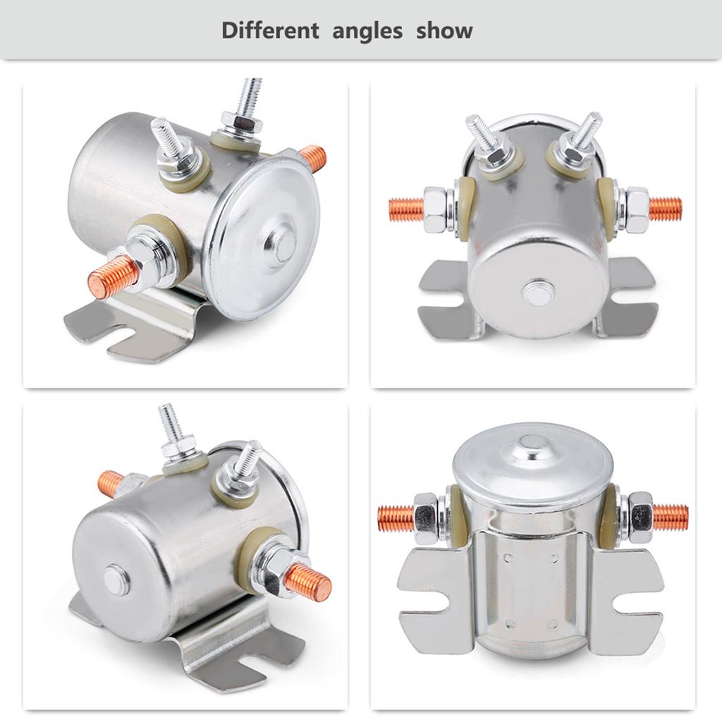 Continuous Duty Solenoid Relay Switch 12V 150A for Cart 1114208 1114218 67‑702