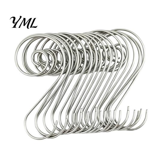 Spiral Hanging Hooks 20 Pcs Christmas S-Shaped Ornament Hooks, Metal Wire Hanger for Xmas Tree Ornaments, Crafts, Balls, Baubles, Decorations Display