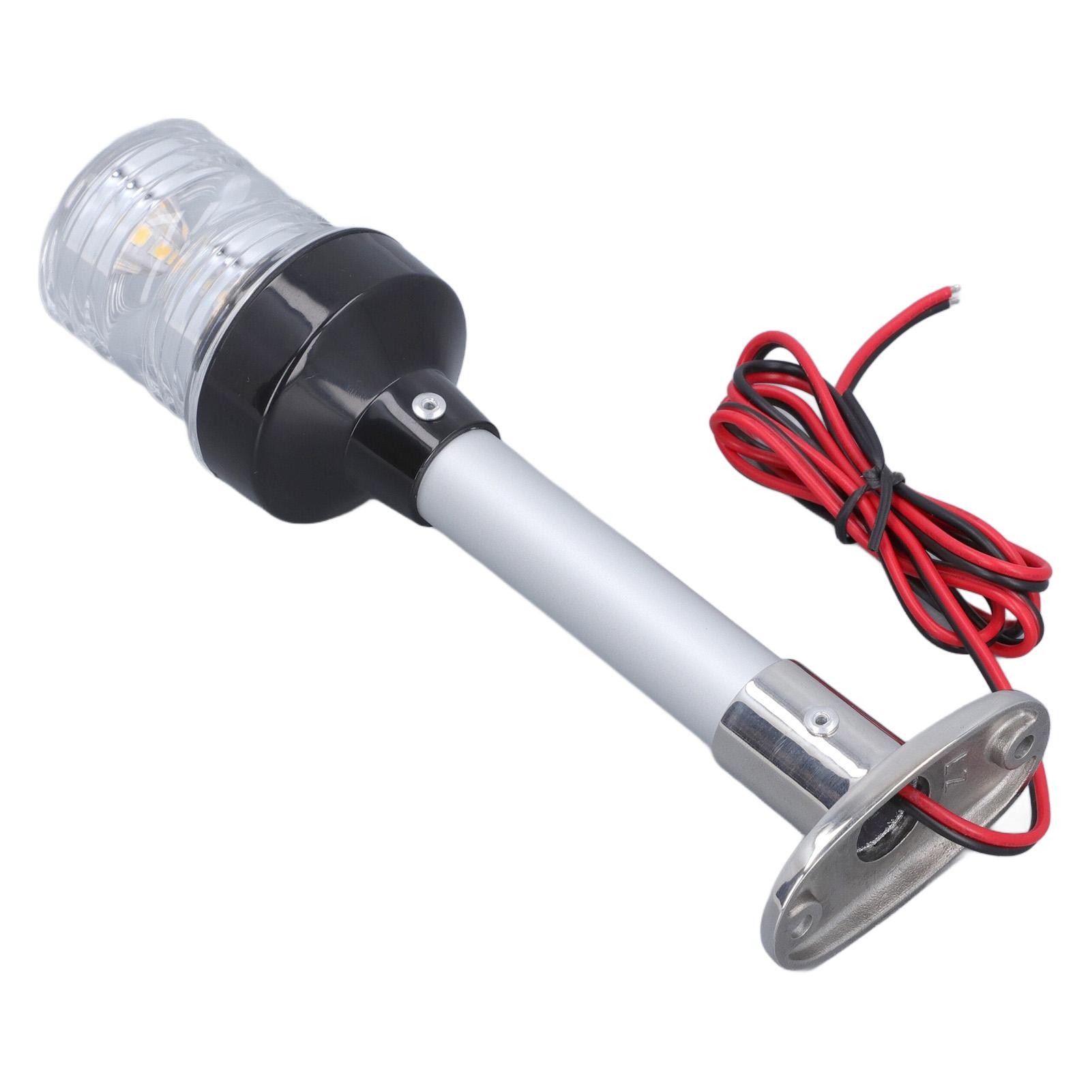 

Светодиодный кормовой фонарь для лодки 6 дюймов, дальность видимости 2 морских мили 40004500K Белый 360 градусов Всесторонняя IP66 Навигация