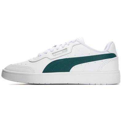 Court Guard White Varsity Green Unisex Sneakers Platinum-Grey 386084-05