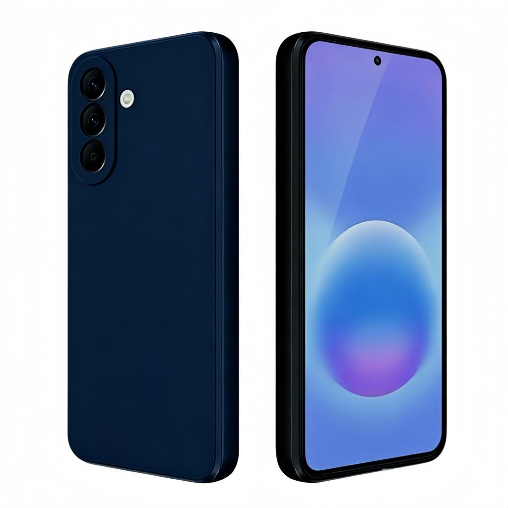 Noble Fashion Solid Colour Shockproof Protective Liquid Silicone Phone Case For Samsung Galaxy A57/37/17/07