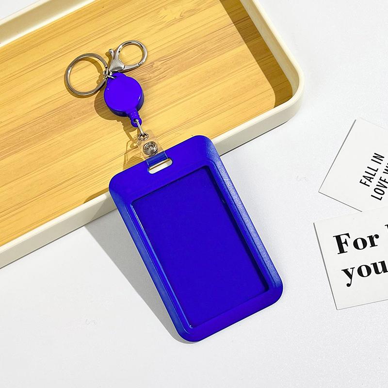 Cute Badge Holder Retractable Badge Clip Colorful Badge Reel With Id Card Holder For Nurse Office Hospital Supplies