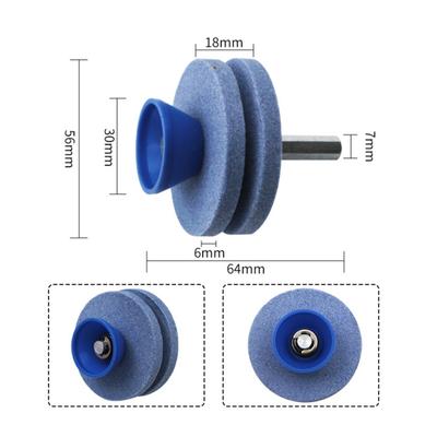 Wear-resistant Electric Drill Lawn Mower Grinding Machine Trimmer Sharpen Tool