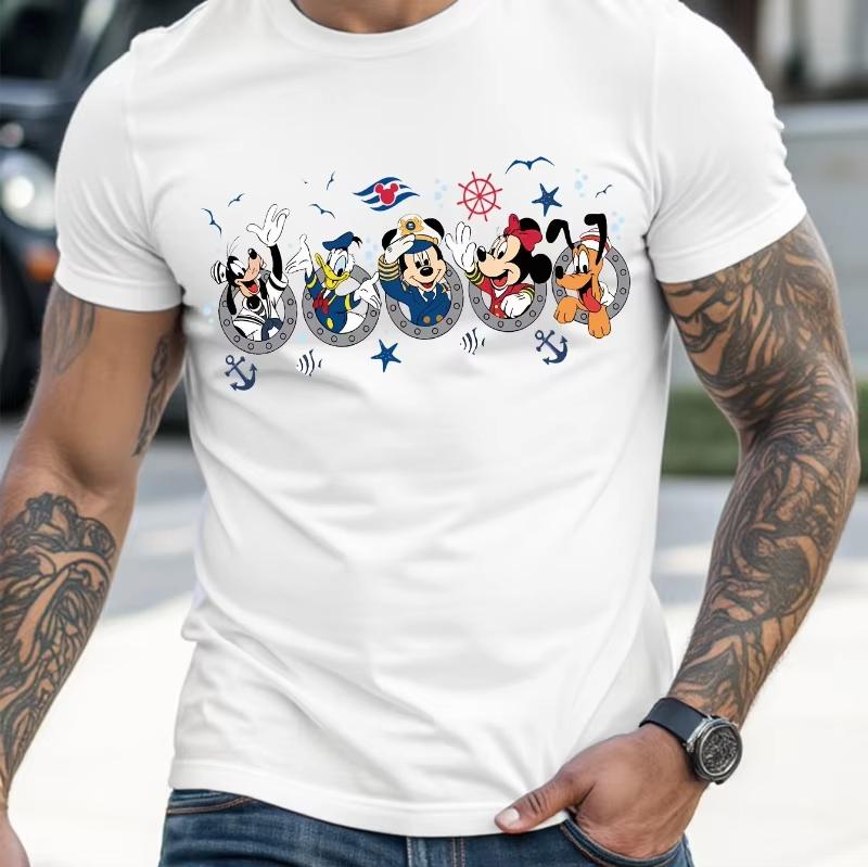 Donald Duck   Mickey and Minnie Cruise Shirts Mickey and Minnie TShirts   Cruise TShirts Unisex Women Cotton S
