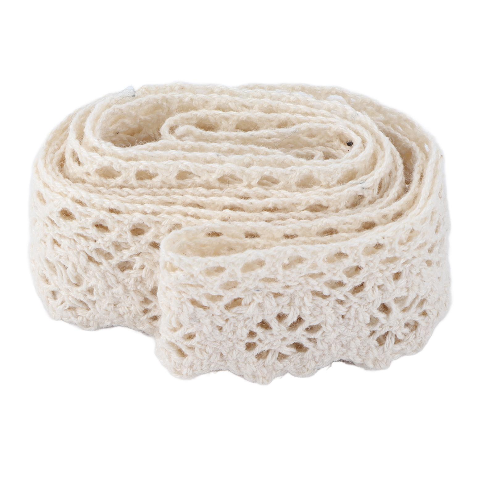 

Lace Ribbon Cotton Thread 20 Yards Decorative Accessories for Clothing Decoration