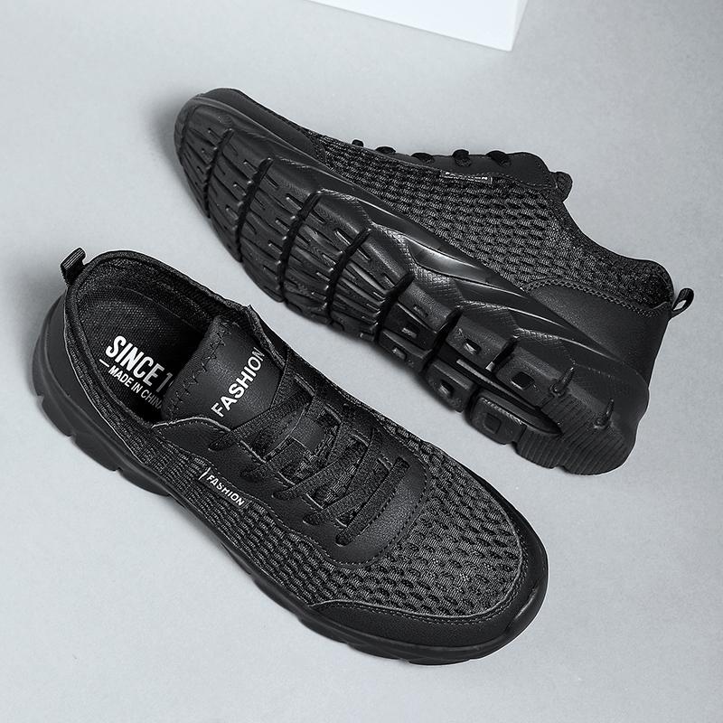 Weiche Sportschuhe für Herren, atmungsaktive Laufschuhe aus modischem Mesh, bequem, hochwertige, leichte Outdoor-Sneakers für Herren