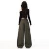Women's Wide-Leg Jeans – New Autumn Design, Multi-Pocket, Loose Fit, Casual Workwear