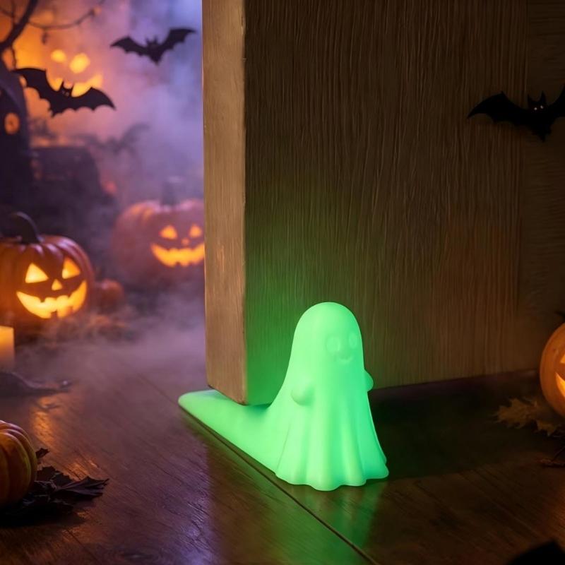 Halloween Home Accent Holder, 3D Plastic Indoor Doorway Block for Bedroom Hallway, Entry, and Study Placement Use