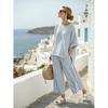 1116 European and American women's leisure vacation style suit Bohemian style suit fashion 1D digital printing
