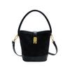 Fashionable Handbag Retro Bucket Bag Simple Shoulder Bag Trendy and Fashionable Crossbody Bag