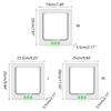 Cat Door Flap Entry and Exit Locking Cover Door/Window Mounted Clear Flap Get-in-whenever Upgraded Door