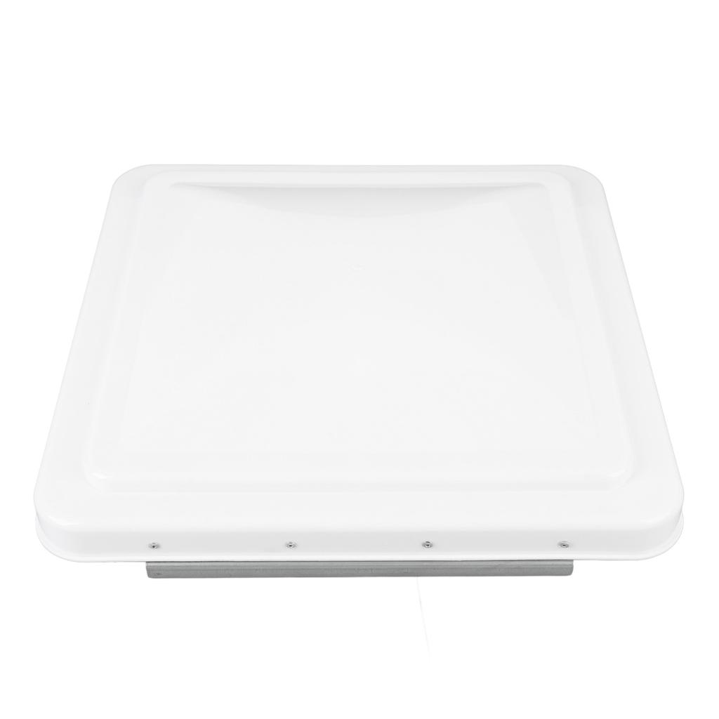 RV Roof Vent Cover UV Resistant 14 Inch Replacement Vent Lid for Camping Vehicle Trailer Motorhome White