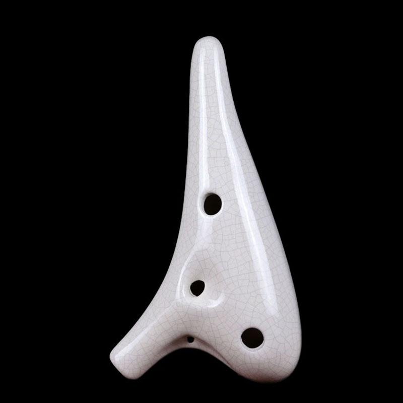 Instrument muzical Ocarina din ceramică Ocarina Legendă cu 12 găuri Accesoriu pentru instrumente muzicale profesionale Ocarina of Time Cadouri