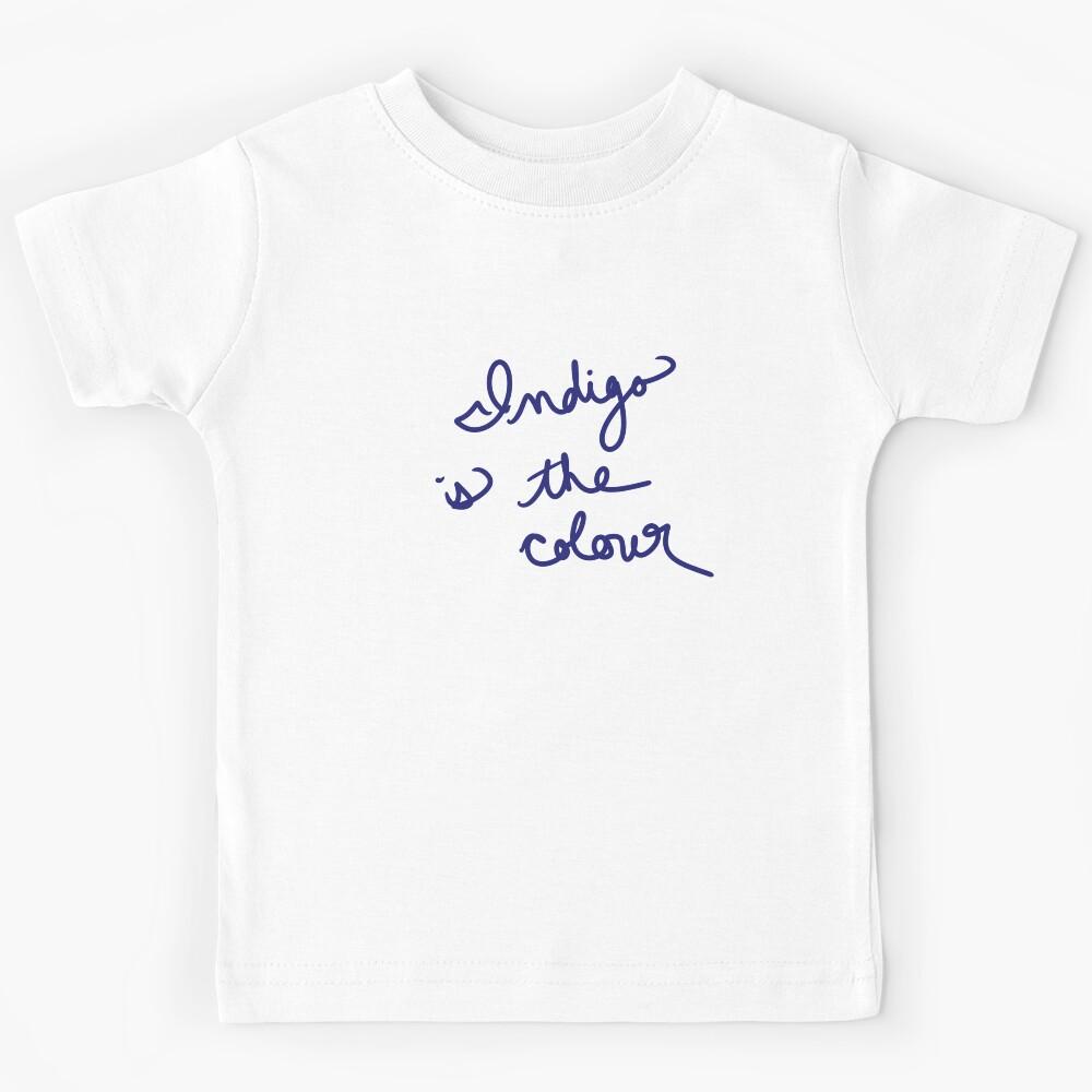 Indigo is the Colour Kids T-Shirt 150