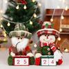 Enchanting Gnomes Advents Calendar Elegant Christmas Gnomes Countdowns Calendar Ornament Stable Festival Decoration
