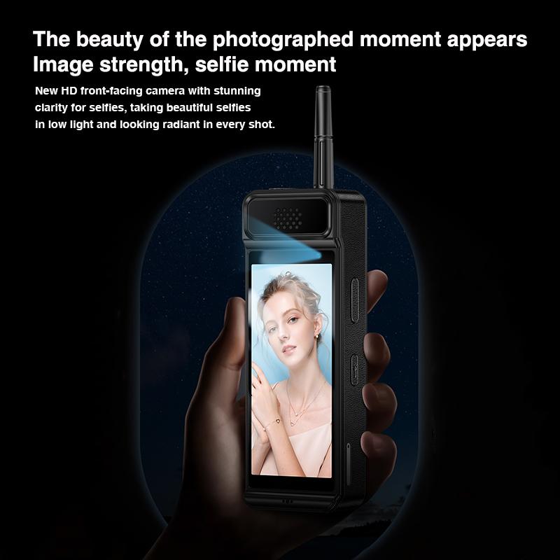 W88 Pro Retro smartphone 4.0 polegadas Android 12.0 Quad-core RAM 2GB ROM 16GB 5500mAh Face ID Type-C Dual SIM 4G telefone móvel