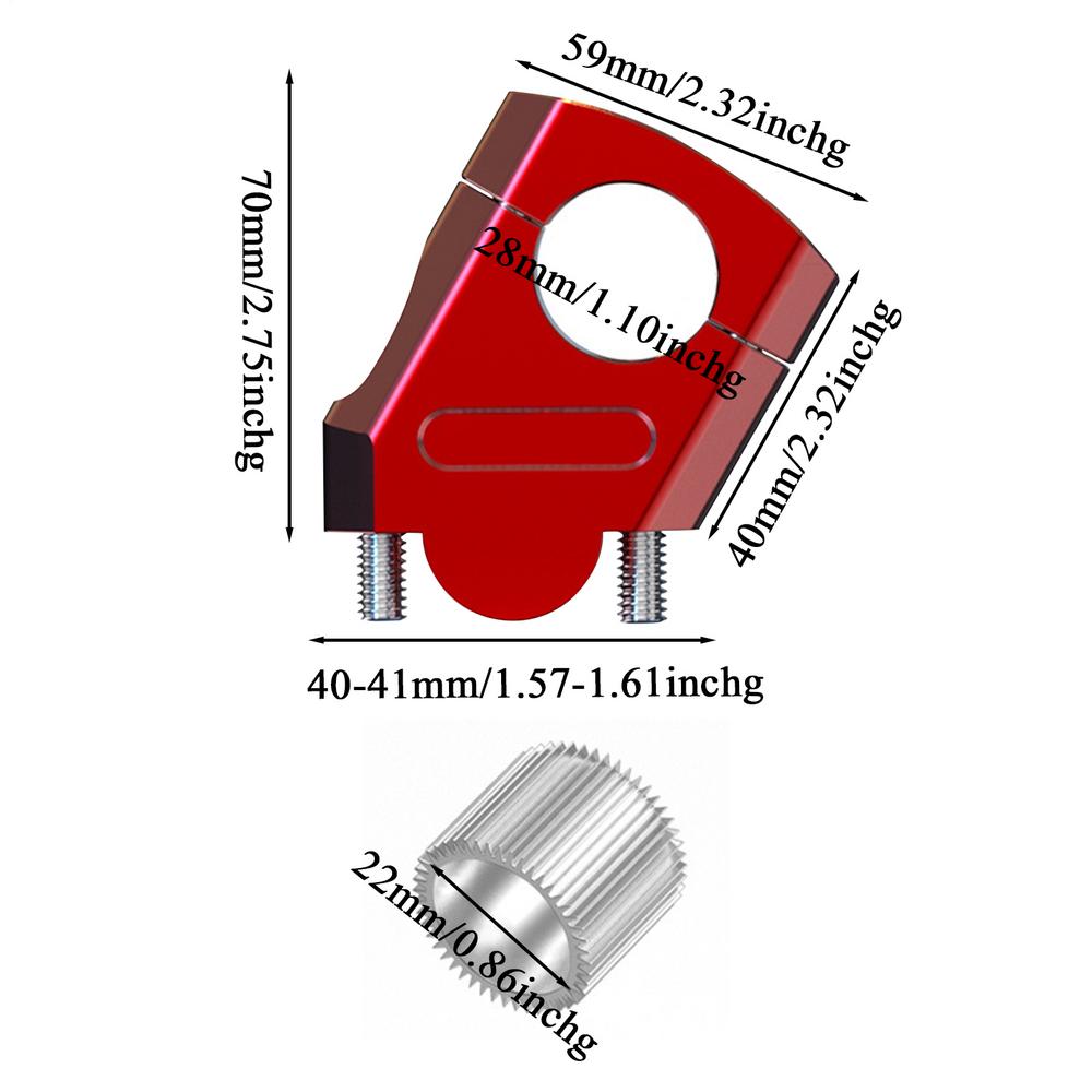 

Motorcycle Riser Aluminum Alloy Handlebar Risers Sports Supplies For Men Women Youth Athletes Family Friends Husband Sports Fan