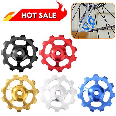 MTB Bicycle Rear Derailleur Jockey Wheel Steel Bearing Pulley 11T Bicycle Ceramic Bearing Guide Roller Outdoor Bike Accessories