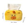 Cute Capybara Lulu Tissue Box Cartoon Napkin Holder Gift Large Capacity Tissue Storage Bag Household