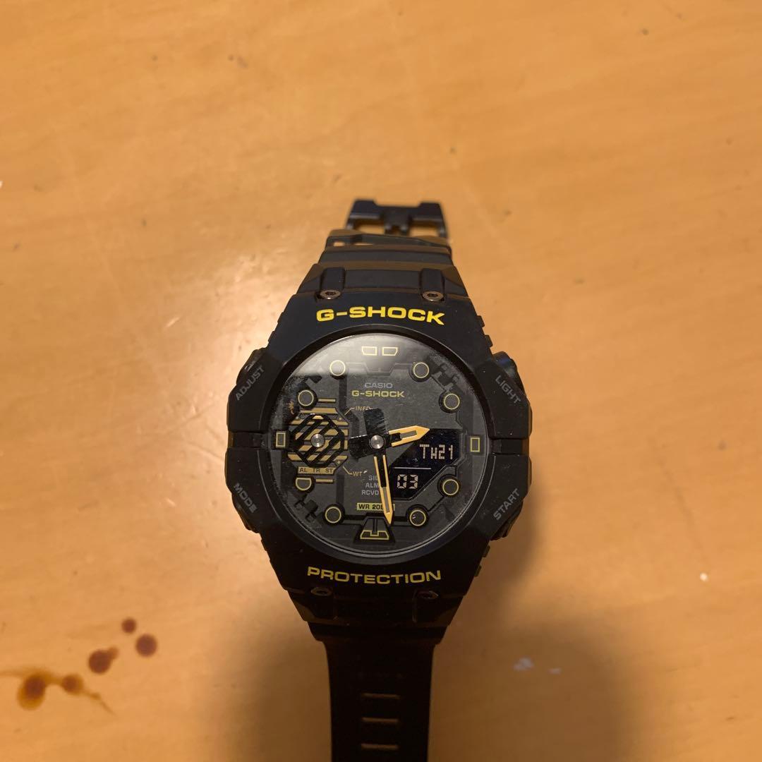 CASIO G-SHOCK GA-B001 Black Yellow
