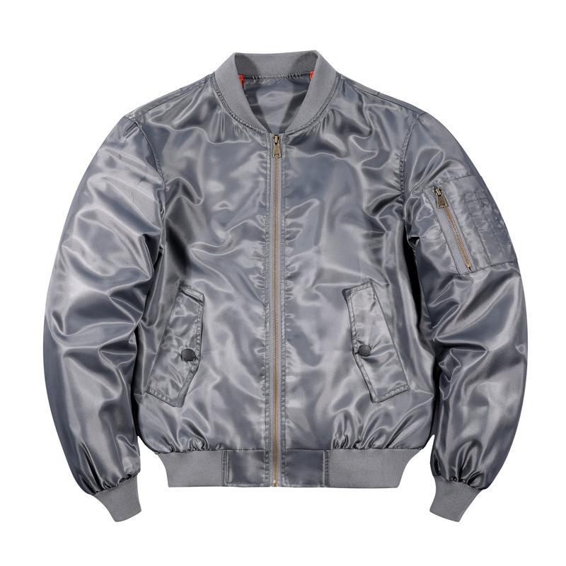 Spring and Autumn Stand-Up Collar Jacket Men's Air Force One MA-1 Pilot Men's Jacket