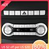 2025 Hot Racing Grills Car center console CD AIR steering wheel button sticker cover for Mercedes-Benz W447 Vito 2016-24 V-class