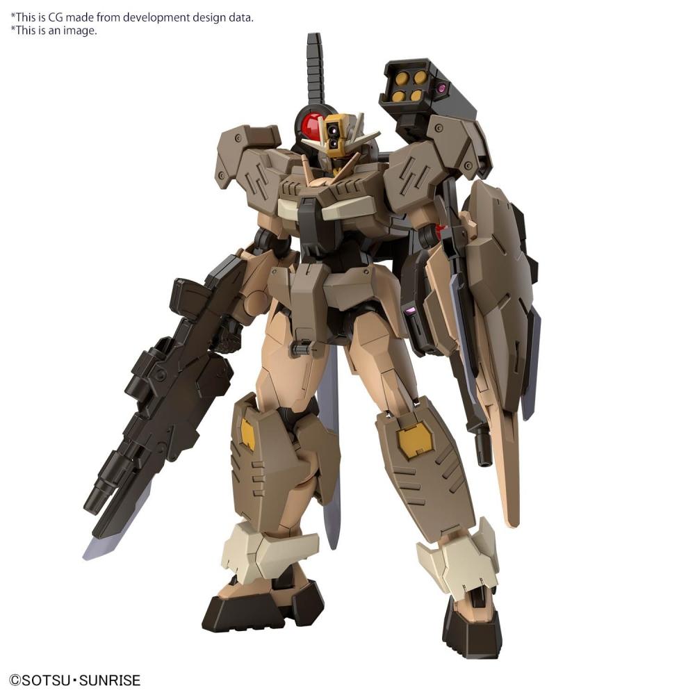 HG Gundam Build Metaverse Gundam 00 Commando Quanta Desert Type 1144 Scale Color-coded Plastic Model