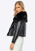 Wittchen Women's Short Black Eco-Leather Jacket