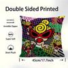 Cute H-Hysteric M-Mini Office Cushion Pillowcase Car Cushion Cover45X45Cm Lumbar Pillowcase Sofa Pillowcover